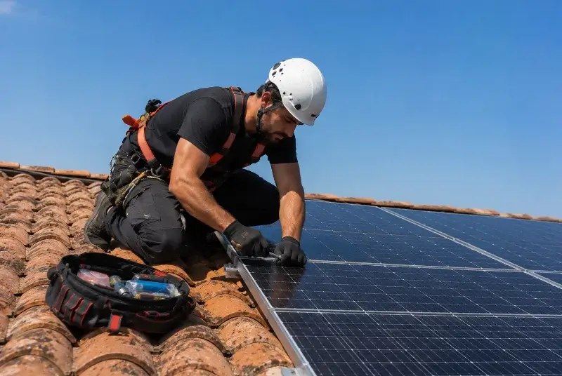 Maintenance et monitoring de panneaux solaires à Val-du-Faby